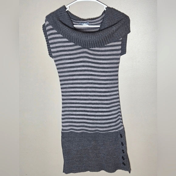 Vintage Y2K Delia's Soft Grunge Dark Academia Sweater Dress, Medium - Picture 1 of 3